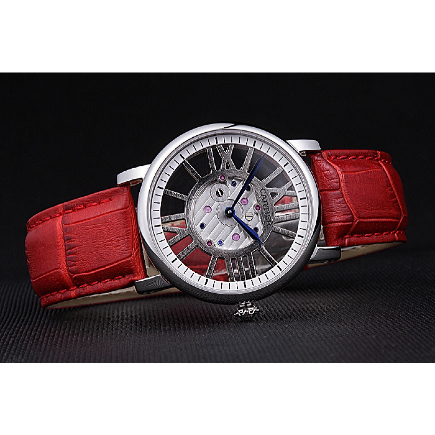 Cartier Rotonde Skeleton Flying Tourbillon Red 621967