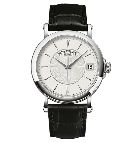 AAA Replica Patek Philippe Calatrava Silver Watch 5153G-010