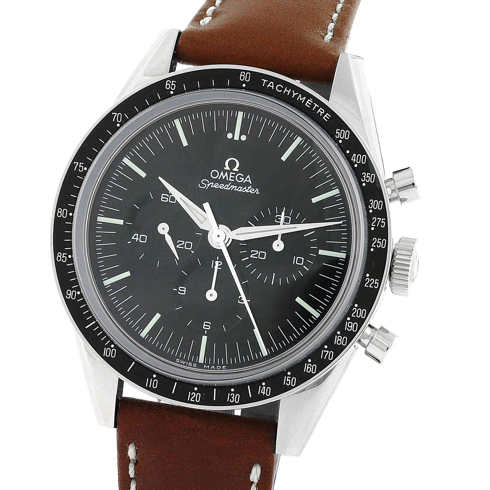 Swiss Omega Speedmaster Moonwatch 39.7mm Mens Watch O31132403001001