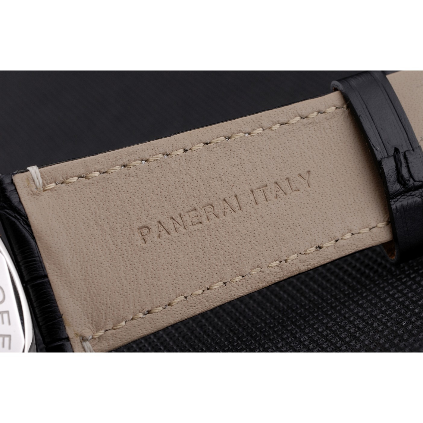 Panerai Radiomir Black Seal Black Dial Black Leather Bracelet