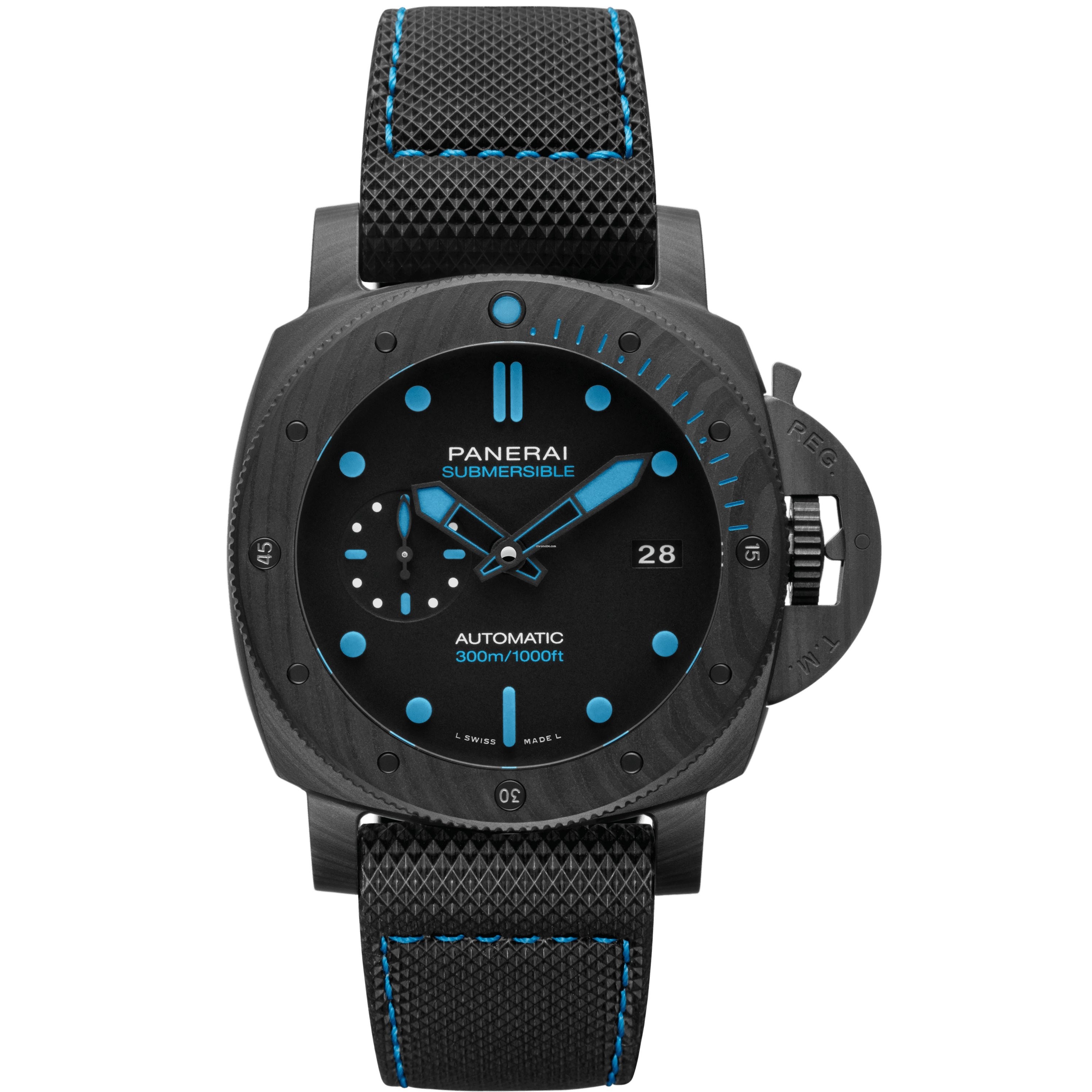 Swiss PANERAI SUBMERSIBLE CARBOTECH 42MM