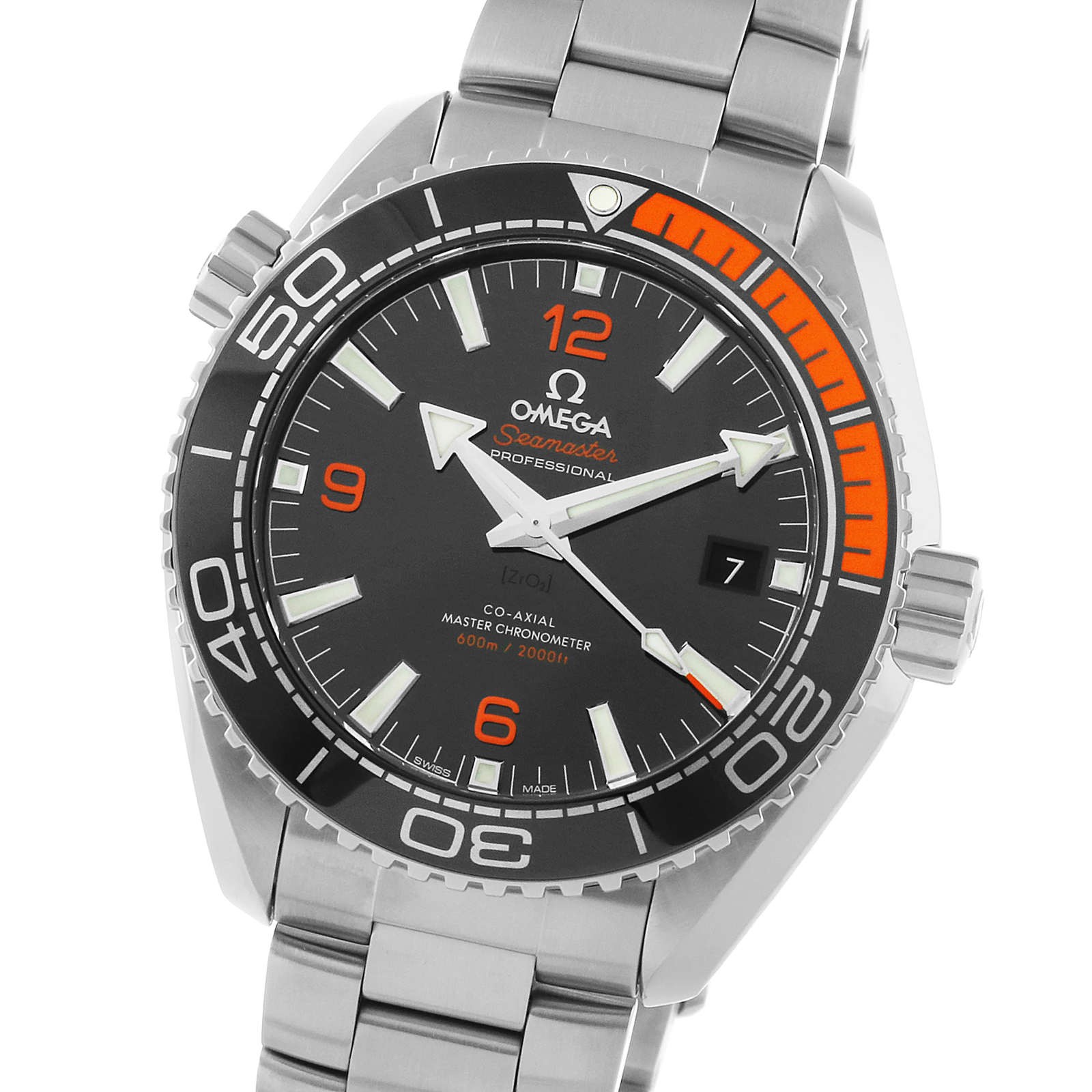 Swiss Omega Seamaster Planet Ocean 600m Co-Axial 43.5mm Mens Watch O21530442101002