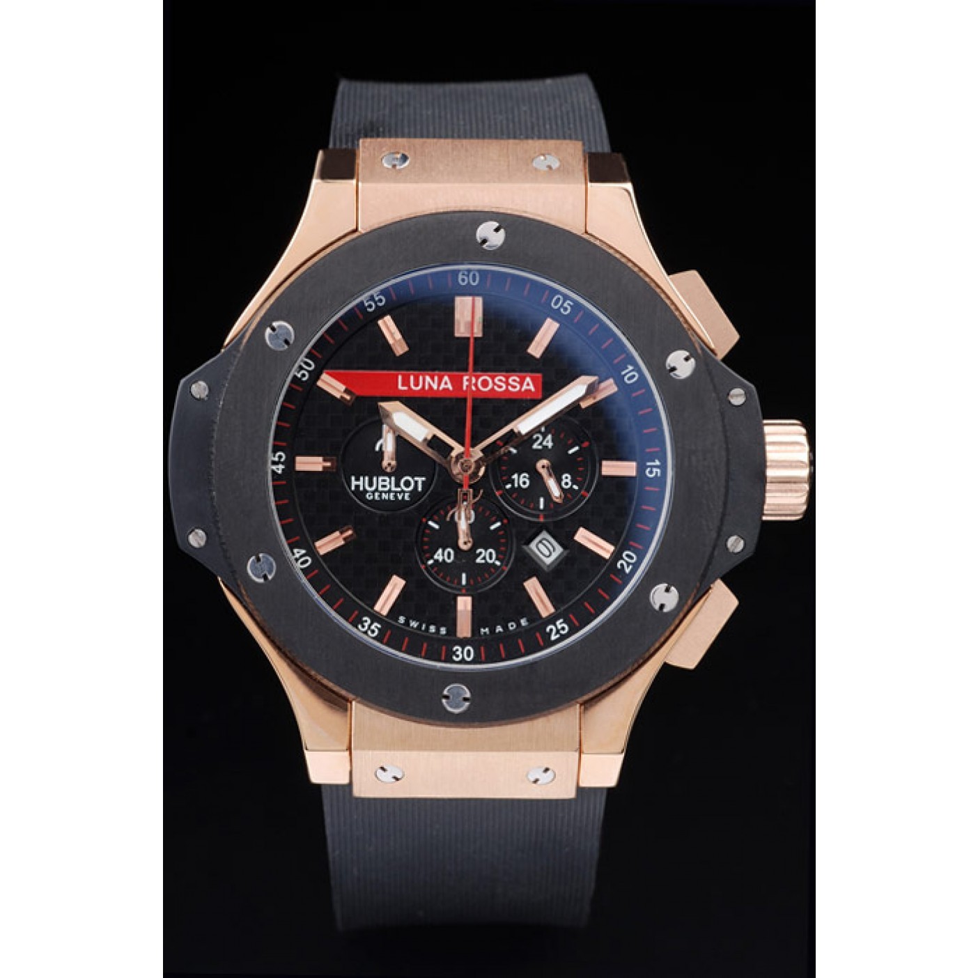 Hublot Limited Edition Luna Rosa Gold Dial Watch