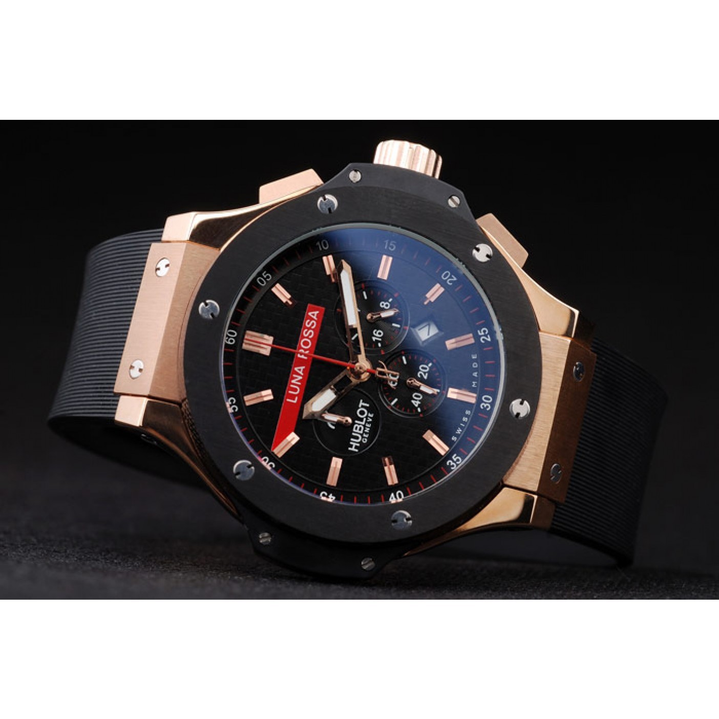 Hublot Limited Edition Luna Rosa Gold Dial Watch