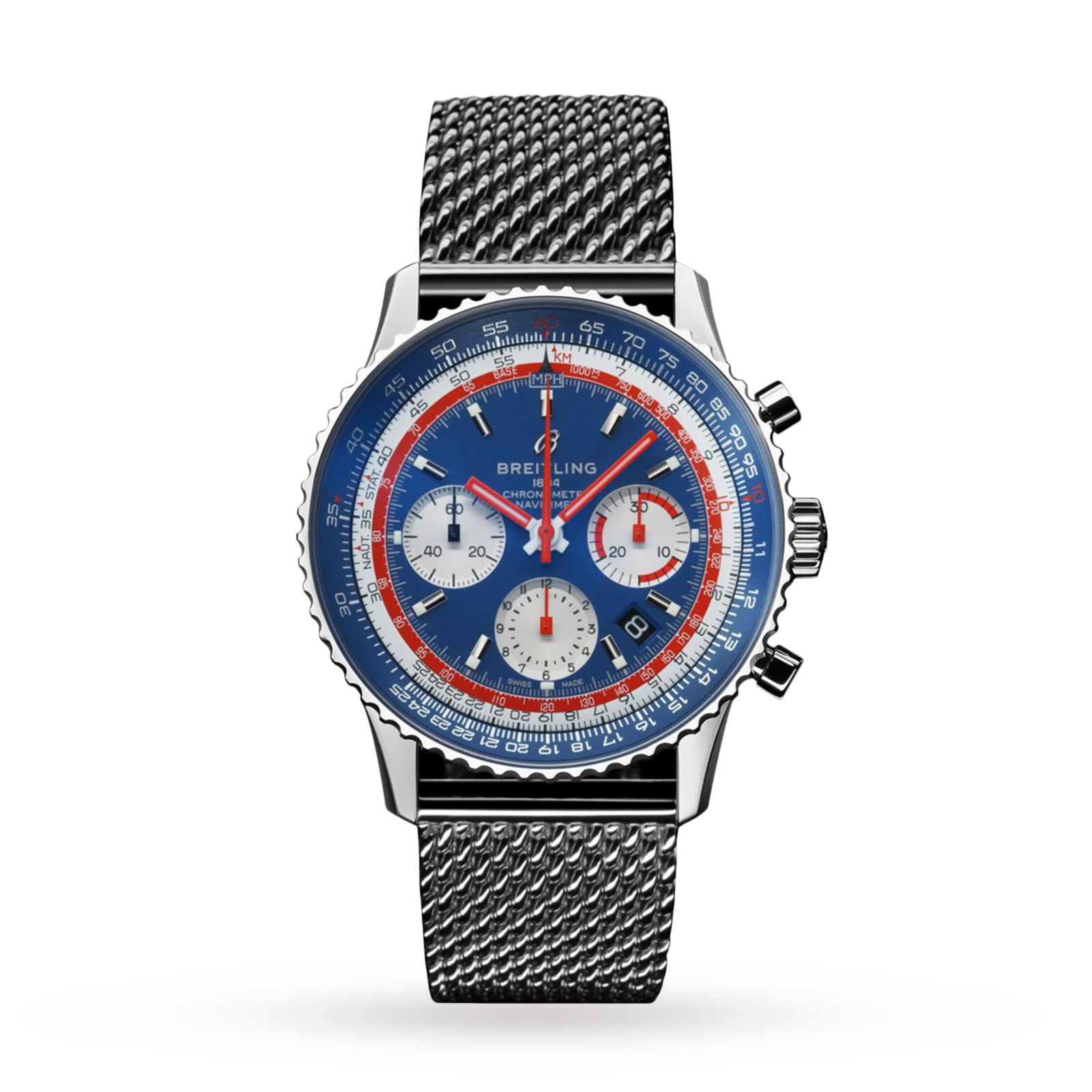 Swiss Breitling Navitimer B01 Chronograph 43 Pan Am AB01212B1C1A1